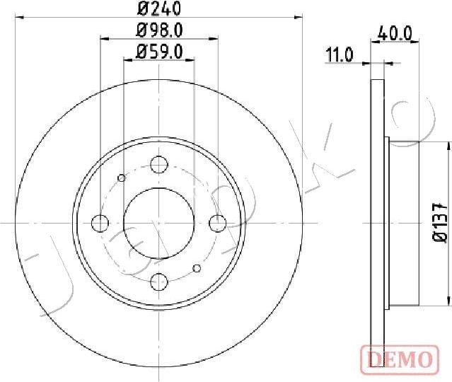 Maxgear 19-0680SPORT - Jarrulevy inparts.fi