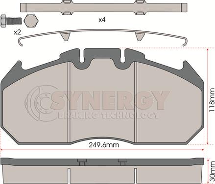 Trucktec Automotive CVP088K - Jarrupala, levyjarru inparts.fi