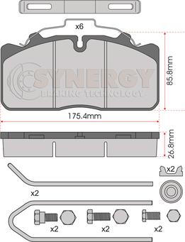 Trucktec Automotive CVP032K - Jarrupala, levyjarru inparts.fi