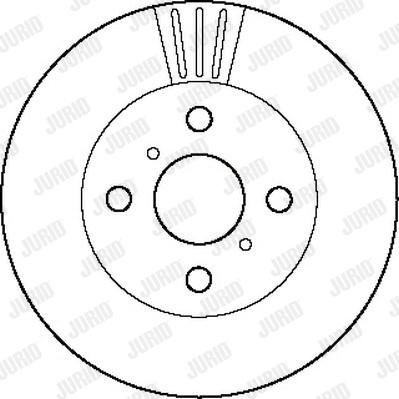 Kavo Parts BR-9369-C - Jarrulevy inparts.fi