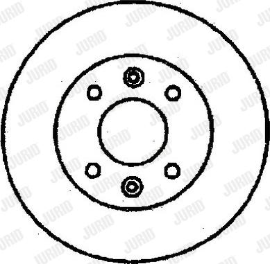 Kawe 6068 00 - Jarrulevy inparts.fi