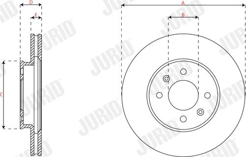 Jurid 563461JC - Jarrulevy inparts.fi