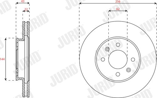 Jurid 563461JC - Jarrulevy inparts.fi