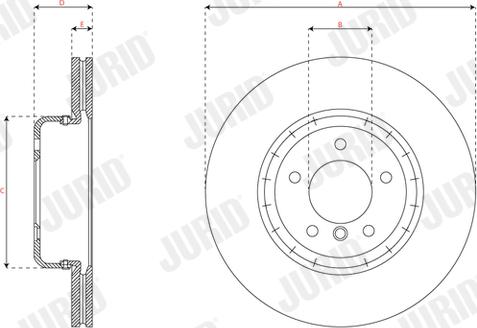 Jurid 563082JVC-1 - Jarrulevy inparts.fi