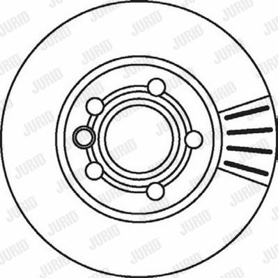 Kawe 6496 10 - Jarrulevy inparts.fi