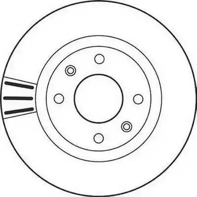 TRW DF4184BP - Jarrulevy inparts.fi