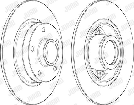 BOSCH 0 986 479 575 - Jarrulevy inparts.fi