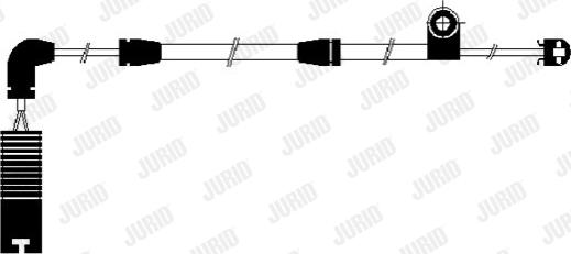 Jurid 581400 - Kulumisenilmaisin, jarrupala inparts.fi