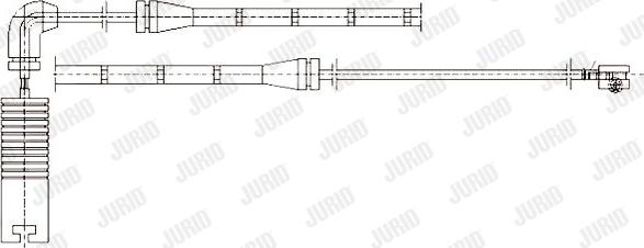 Jurid 581367 - Kulumisenilmaisin, jarrupala inparts.fi