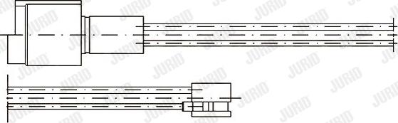 Jurid 581303 - Kulumisenilmaisin, jarrupala inparts.fi