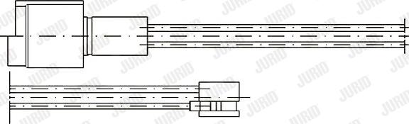 Jurid 581302 - Kulumisenilmaisin, jarrupala inparts.fi