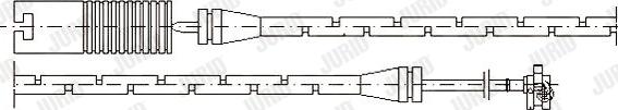 Jurid 581382 - Kulumisenilmaisin, jarrupala inparts.fi