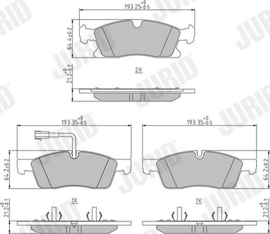 Jurid 574161J - Jarrupala, levyjarru inparts.fi