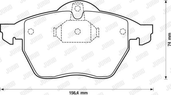 Jurid 571920J - Jarrupala, levyjarru inparts.fi