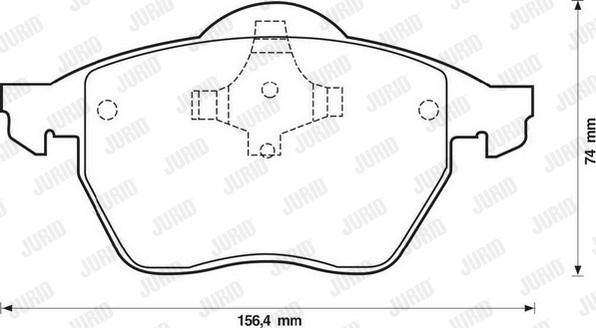 Jurid 571921J - Jarrupala, levyjarru inparts.fi