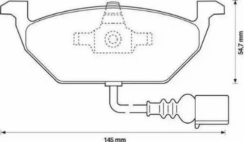 Magneti Marelli 430216171202 - Jarrupala, levyjarru inparts.fi