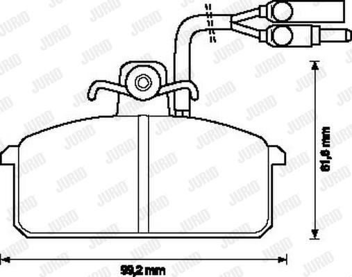 Jurid 571455J - Jarrupala, levyjarru inparts.fi