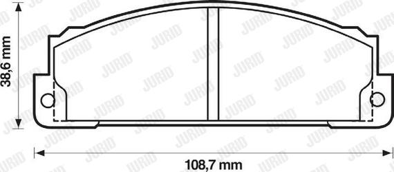 Jurid 571463D - Jarrupala, levyjarru inparts.fi