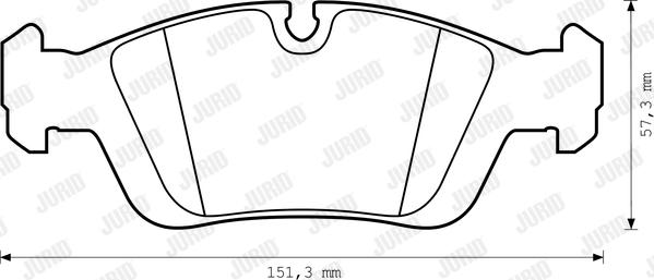 Jurid 571411D - Jarrupala, levyjarru inparts.fi