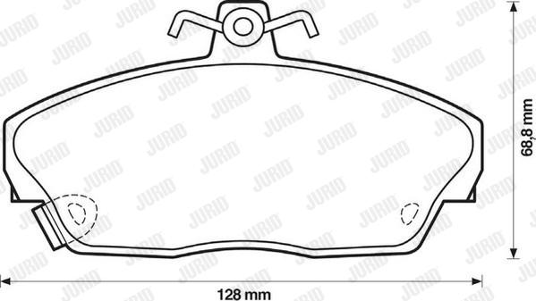 Jurid 571438D - Jarrupala, levyjarru inparts.fi