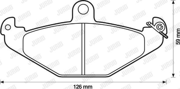 Jurid 571425J - Jarrupala, levyjarru inparts.fi