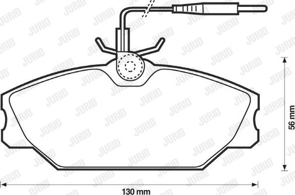 Jurid 571476D - Jarrupala, levyjarru inparts.fi