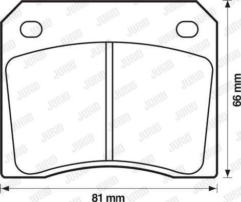 Jurid 571532D - Jarrupala, levyjarru inparts.fi