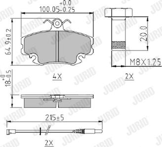 Jurid 571526J - Jarrupala, levyjarru inparts.fi