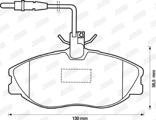 Jurid 571898D - Jarrupala, levyjarru inparts.fi