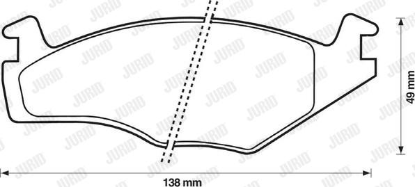 Jurid 571848D - Jarrupala, levyjarru inparts.fi