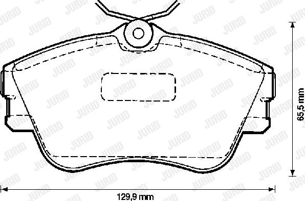 Jurid 571847D - Jarrupala, levyjarru inparts.fi