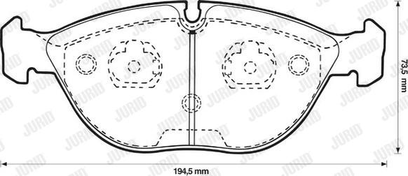 Jurid 571872JC - Jarrupala, levyjarru inparts.fi