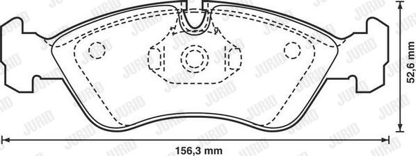 Jurid 571391D - Jarrupala, levyjarru inparts.fi