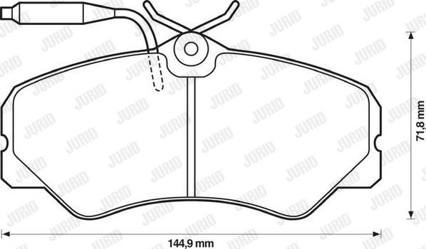 Jurid 571393J - Jarrupala, levyjarru inparts.fi