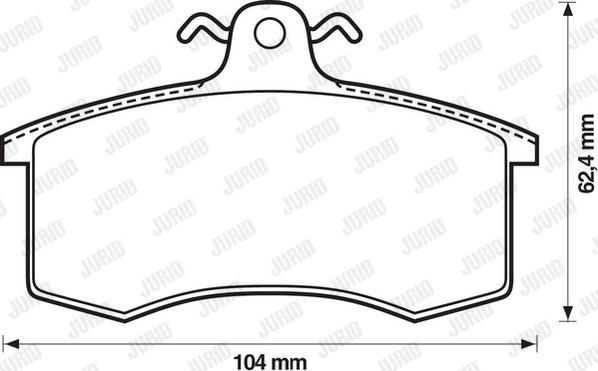 Jurid 571346J - Jarrupala, levyjarru inparts.fi