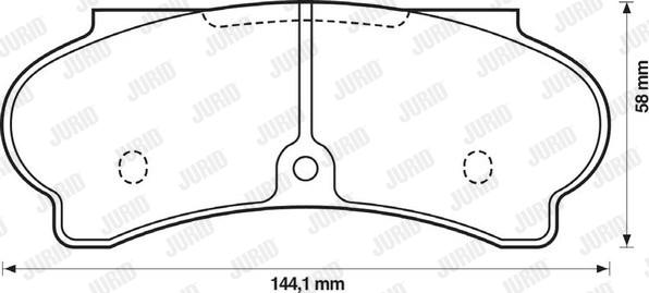 Jurid 571340J - Jarrupala, levyjarru inparts.fi