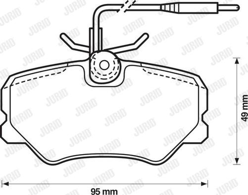 Jurid 571359D - Jarrupala, levyjarru inparts.fi