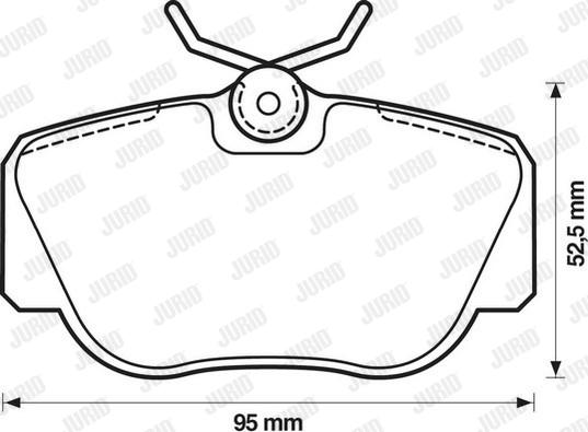 Jurid 571353D - Jarrupala, levyjarru inparts.fi