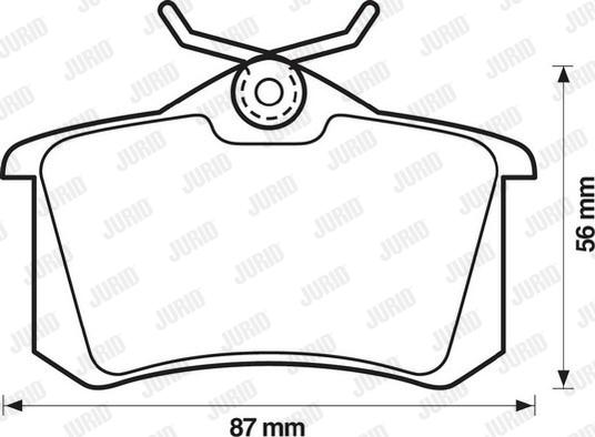 Jurid 571361J - Jarrupala, levyjarru inparts.fi