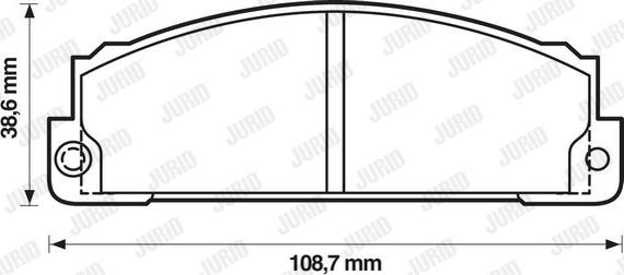 Jurid 571362D - Jarrupala, levyjarru inparts.fi