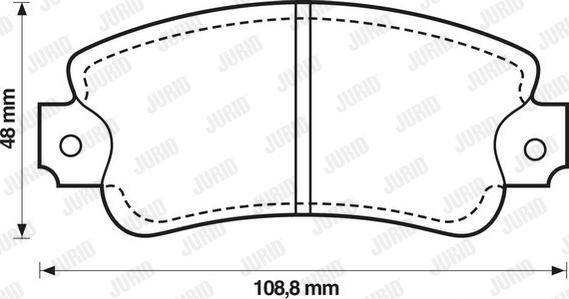 Jurid 571307J - Jarrupala, levyjarru inparts.fi