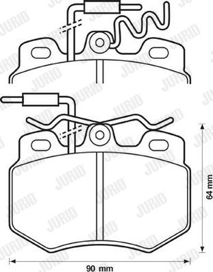 Jurid 571319J - Jarrupala, levyjarru inparts.fi