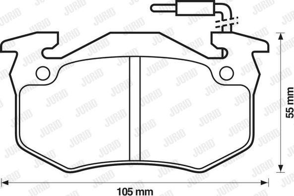 Jurid 571331D - Jarrupala, levyjarru inparts.fi