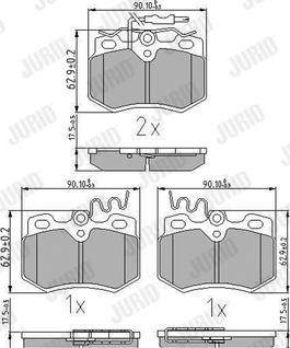 Jurid 571320J - Jarrupala, levyjarru inparts.fi