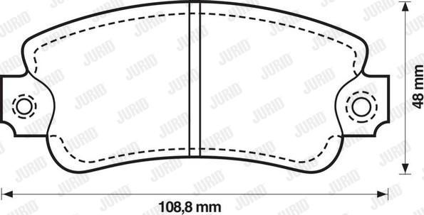 Jurid 571297J - Jarrupala, levyjarru inparts.fi