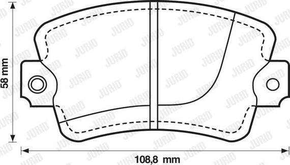 Jurid 571246J - Jarrupala, levyjarru inparts.fi