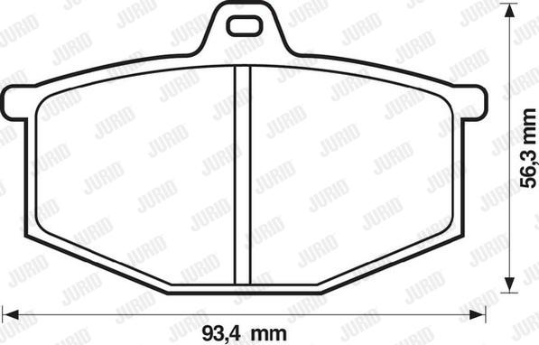 Jurid 571251D - Jarrupala, levyjarru inparts.fi