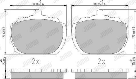 Jurid 571233J - Jarrupala, levyjarru inparts.fi