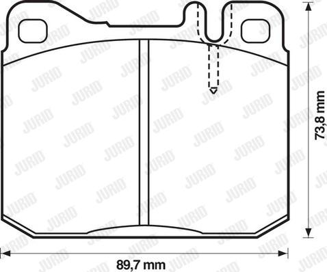 Jurid 571278D - Jarrupala, levyjarru inparts.fi