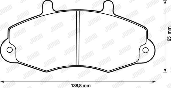 Jurid 571745D - Jarrupala, levyjarru inparts.fi